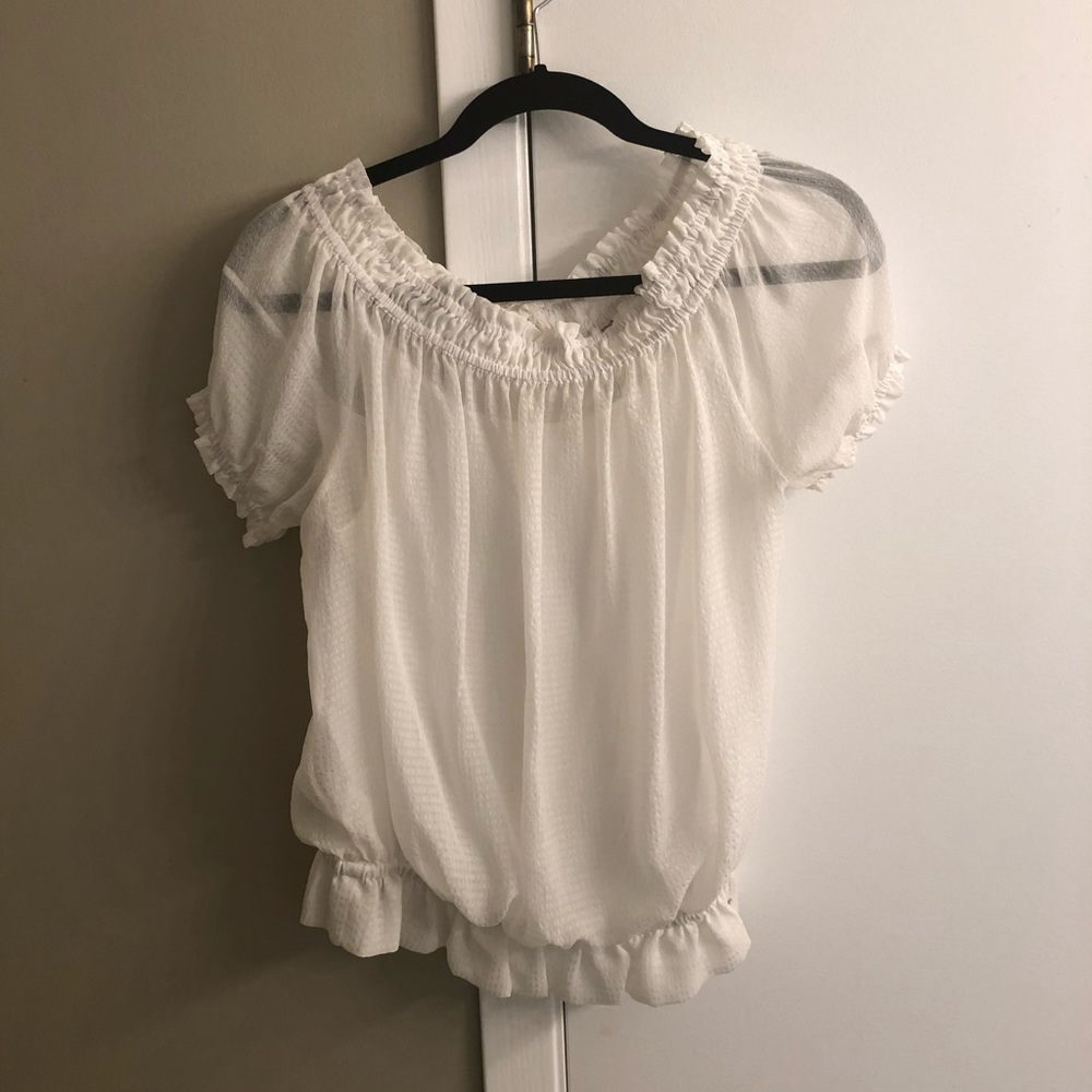 🌱🌷2 for $30 🌷🌱Guess white blouse